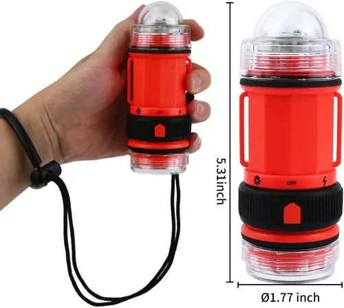 Vista 3 de Potente luz de buceo, linternas impermeables linterna de buceo, luces submarinas de alto lúmenes linternas linternas. linterna submarina más