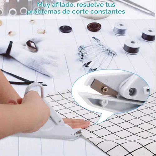Vista 2 de Tijeras eléctricas, tijeras de tela eléctricas multiusos con interruptor de seguridad