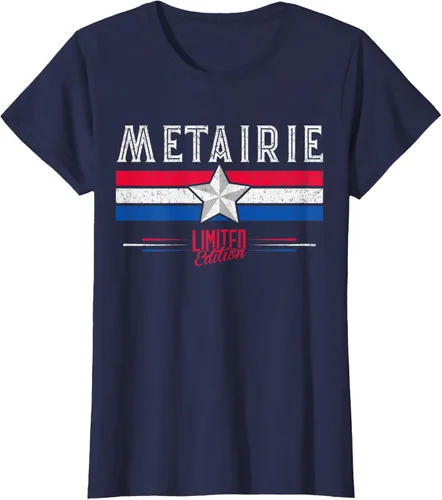 Vista 22 de Metairie - Camiseta retro vintage para mujer y niño