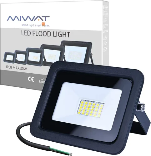 Vista 21 de MIHEAL Ultra delgado 10 W 20 W 30 W 50 W 100 W LED foco de luz de inundación LED lámpara de búsqueda 110 V reflectores para jardín al aire libre