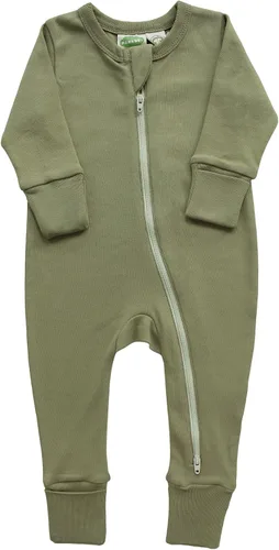 Vista 9 de PARADE Organic Essential Basic - Mameluco con cremallera de 2 vías, manga larga