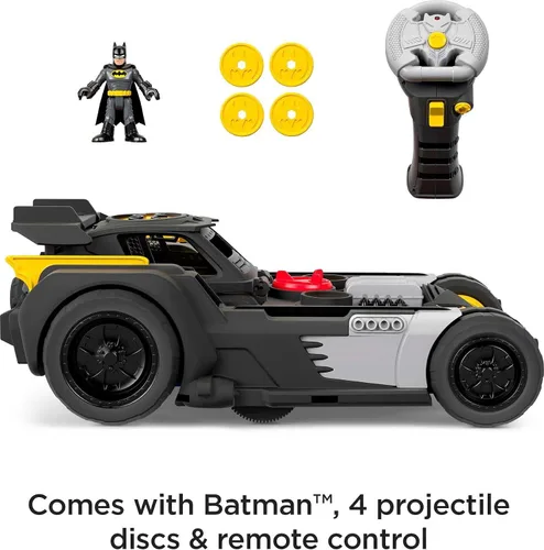 Vista 11 de Fisher-Price Imaginext DC Super Friends Transformando Batmobile R/c