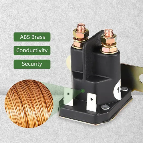 Vista 5 de MaySpare Solenoide de arranque compatible con tractor de césped John Deere AM133094, MTD 725-04439 Cub Cadet
