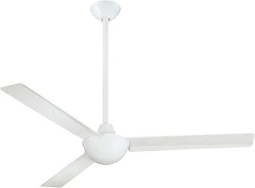 Vista 3 de Minka-Aire F833-WH, Kewl Ventilador de techo de 52 pulgadas con control de pared, color blanco.