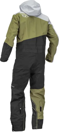 Vista 2 de Fly Racing Traje monosuit SB de concha cobalto 2023 (oliva/gris, mediano)