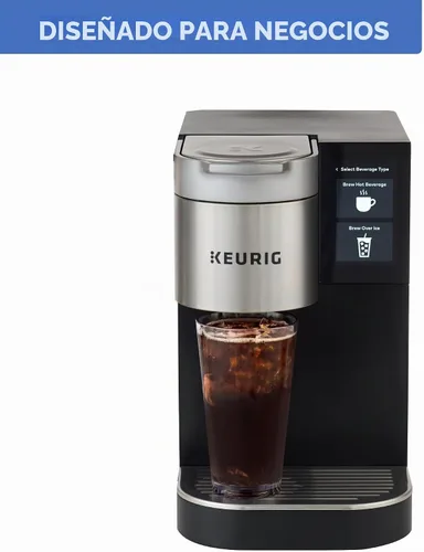 Vista 2 de Keurig K-2550 - Cafetera de una sola porción para empresas medianas, plomada, plata/negro