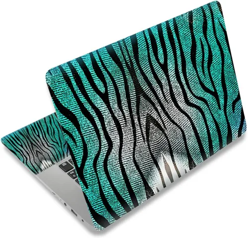 Vista 31 de Adhesivo para laptop de 12.1-15.6 pulgadas, calcomanía reutilizable universal de vinilo para laptop, protector de arte impermeable en color panal
