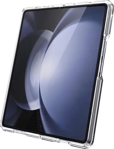 Vista 3 de Speck Funda para Samsung Galaxy Z Fold 5, plegable, resistente a los arañazos y a las caídas, funda transparente antiamarillamiento para Galaxy Z
