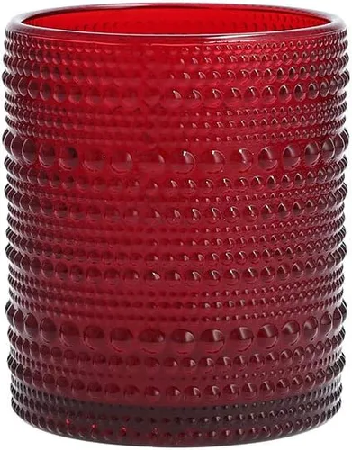 Vista 14 de Fortessa Jupiter - Vidrio de hobnail con cuentas, 10 onzas, doble estilo antiguo (juego de 4), transparente