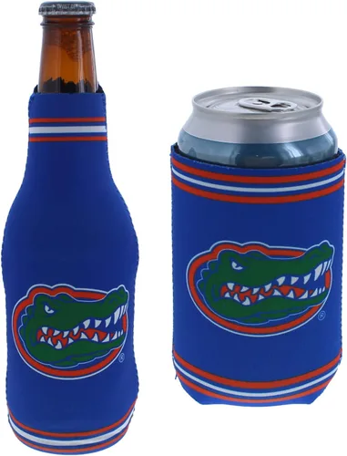 Vista 104 de College Team Color Logo Can & Bottle Holder Insulator Beverage Cooler Set