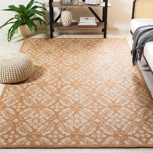 Vista 17 de SAFAVIEH Chelsea Collection - Alfombra de pasillo de 2 pies 6 pulgadas x 10 pies, color azul, lana de campo francesa enganchada a mano, ideal