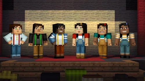 Vista 6 de Minecraft Story Mode Steam download Online Game Code