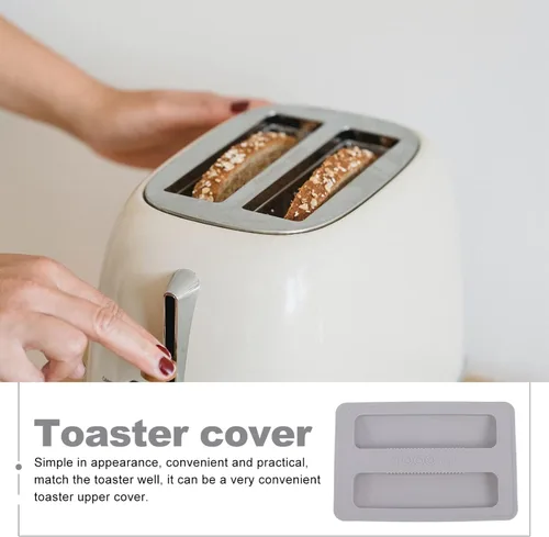 Vista 5 de Hemoton Cubierta a prueba de polvo para máquina de pan, tapa de tostadora, cubierta protectora para electrodomésticos de cocina, compacta, 6.18 x