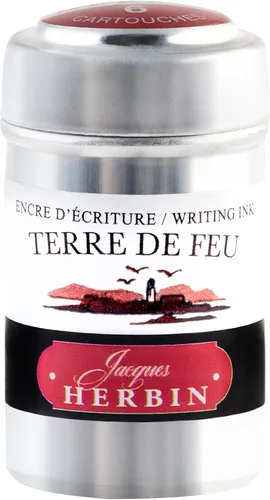 Vista 27 de Tinta para pluma estilográfica Herbin - Botella de 10 ml - Perle Noire