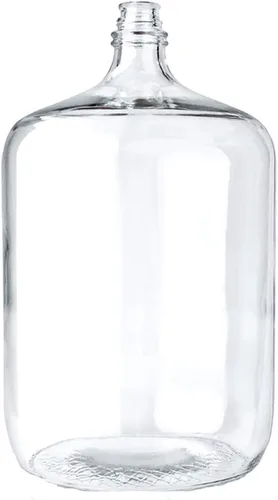 Vista 6 de Home Brew Ohio Carboy de vidrio de 6.5 galones con tapón perforado, esclusa de aire de tres piezas y termómetro de doble escala