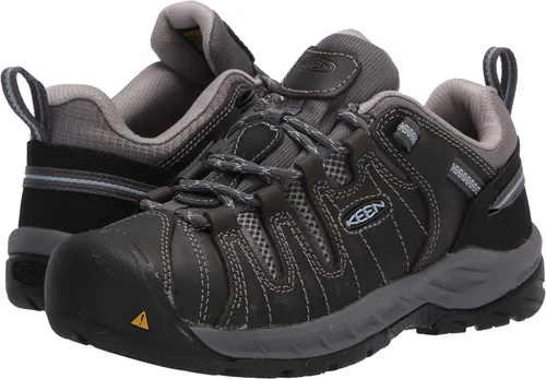 Vista 7 de KEEN Utility Flint 2 - Zapatos de trabajo antideslizantes con punta baja y suave para mujer