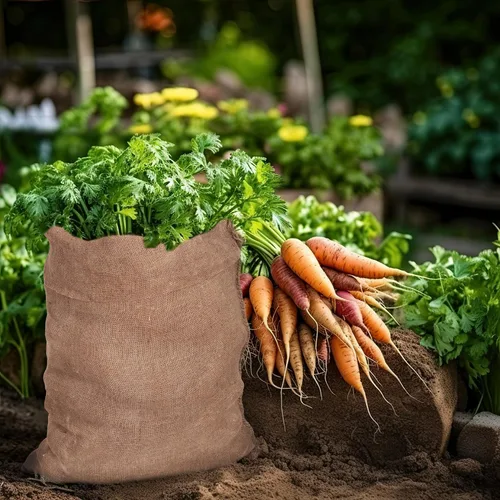 Vista 8 de Bolsa de patatas de 24 x 39 pulgadas, de Cotton Craft, hecha de arpillera 100 % natural, ecológica, resistente, pack por 4