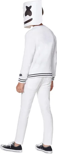 Vista 2 de Spirit Halloween Disfraz de Marshmello para niños, con licencia