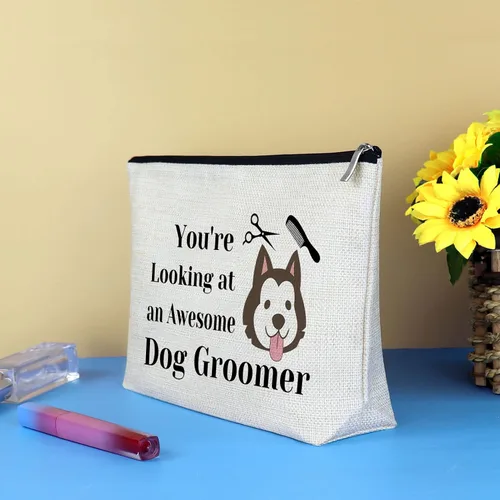 Vista 6 de Bolsa de maquillaje para perros, Regalo para amantes de los perros 807_NO2, S