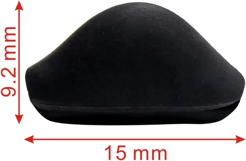 Vista 2 de ToughAsNails Piezas de almohadillas de nariz de repuesto para gafas Oakley Crosslink Sweep OX8031