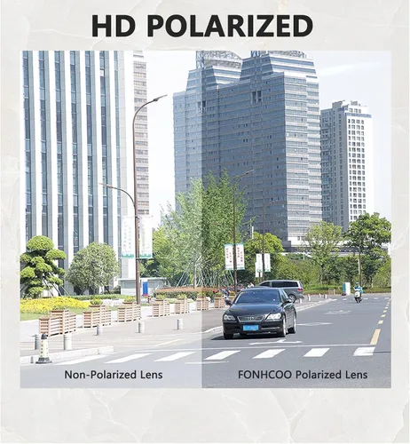Vista 5 de Lentes de sol polarizados con clip para mujeres y hombres, clips en tus lentes graduados o de lectura, ligeros, sin marco, adecuados para conducir