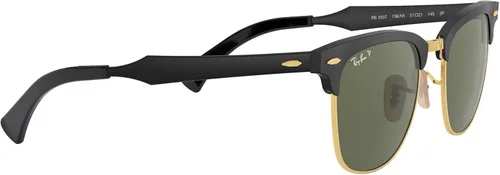 Vista 9 de Ray-Ban RB3507 Clubmaster Aluminum Square Sunglasses