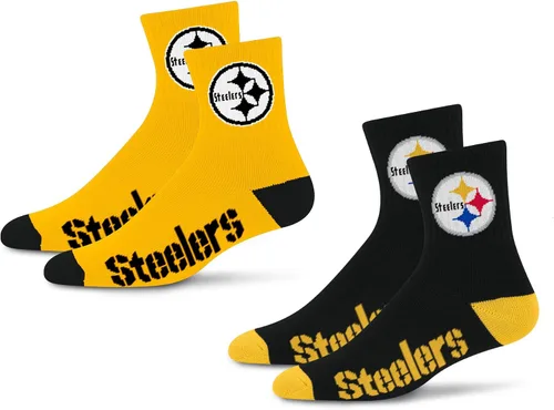 Vista 5 de For Bare Feet Calcetines quarter NFL unisex para adultos