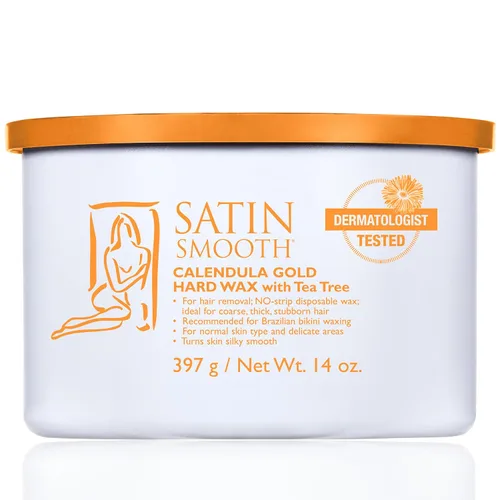 Vista 20 de Cera de depilación para cabello Satin Smooth Aloe Vera 14oz.