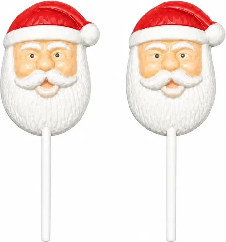 Vista 2 de Candy Molds N More Santa Face Lollipop Chocolate Candy Mold 2046