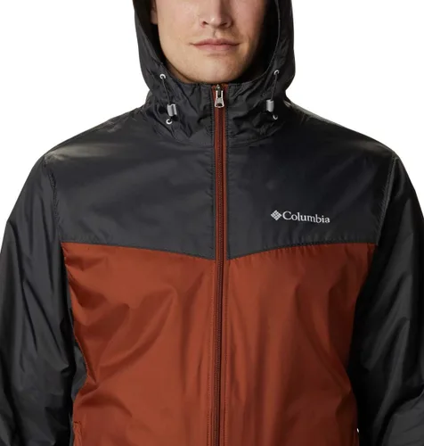 Vista 4 de Columbia Glennaker - Chaqueta impermeable de lluvia con forro de sherpa para hombre