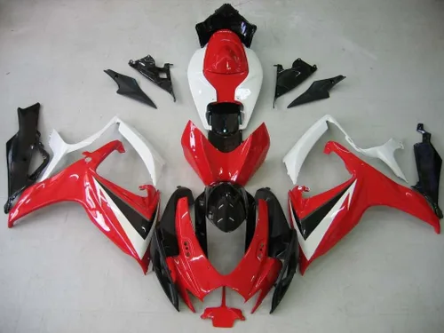 Vista 8 de Bruce & Shark Kit de carenado de inyección Carrocería ABS de plástico apto para Suzuki GSXR 600/750 2006-2007 # 001 Negro