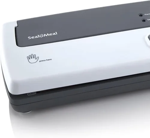 Vista 5 de FoodSaver Seal-a-Meal - Sistema de sellado de alimentos al vacío manual con kit de inicio