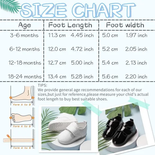Vista 6 de ohsofy Zapatos Oxford de piel sintética, mocasines de goma y suela suave, zapatos de vestir de boda, zapatos de bebé para caminar