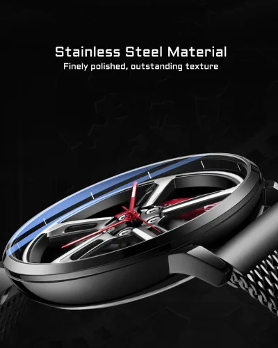 Vista 6 de SOLLEN Quartz Watches for Men, 3 ATM Waterproof Men's Wrist Watch, Business and Casual Dress Watch, Ideal Gift for Boys, Adults