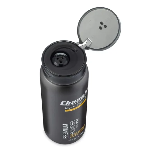 Vista 7 de Chassis Ice Max - Polvo corporal prémium para hombres, desodorante natural con 10 veces más sensación de enfriamiento, polvo antirozaduras