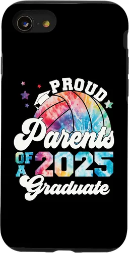 Vista 18 de iPhone 16 Parents of a 2025 Graduate Senior Graduation Volleyball Case