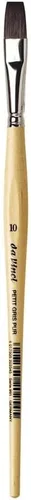Vista 105 de Da Vinci Watercolor Serie 5830 CosmoTop Mix B Pincel para pintar, Mezcla sintética/natural para lavado plano, Tamaño 10