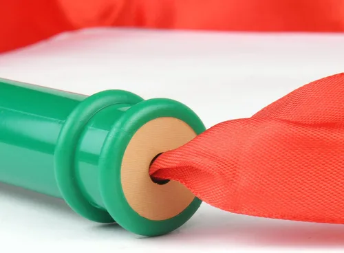 Vista 3 de Kamado Nezuko - Tubo de bambú para disfraz de cazador de demonios color verde