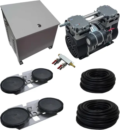 Vista 9 de Sistema de aireación profesional - Bomba aireadora de estanque de 1/2 HP 3.9 CFM