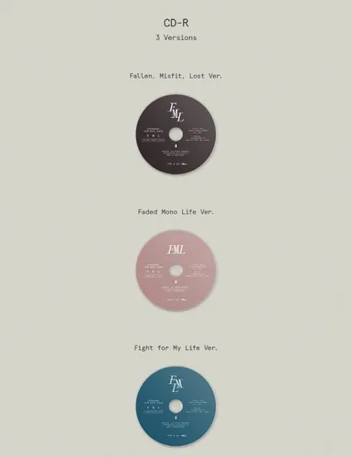 Vista 5 de SEVENTEEN - FML, décimo mini álbum, versión de fotolibro (cubierta B con álbum + beneficio de preorden)