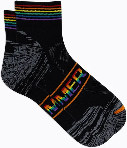 Vista 2 de Merrell Men's and Women's Zoned Cushioned Wool Hiking Ankle Socks-Breathable Arch Support