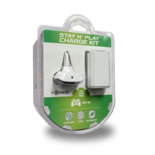 Vista 2 de Xbox 360 Hyperkin Charge Kit White