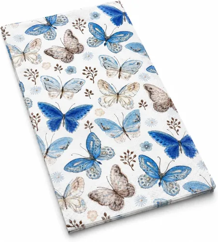 Vista 7 de Gift Boutique Paquete de 100 servilletas de papel decorativas con diseño