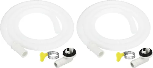 Vista 11 de PATIKIL Kit de drenaje de aire acondicionado de 3.3 pies, conector de drenaje universal, manguera de drenaje de CA con abrazadera para grifo