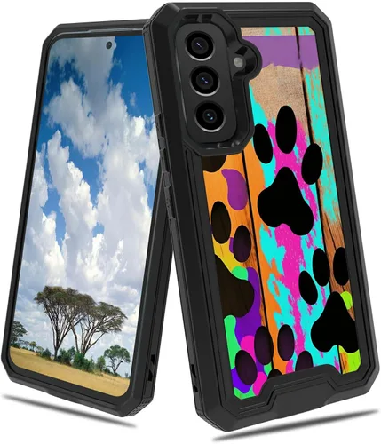 Vista 40 de Funda para Samsung S23 FE Galaxy S23 FE 2 en 1 PC duro de doble capa TPU suave a prueba de golpes Funda protectora para Samsung Galaxy S23 FE 6.4
