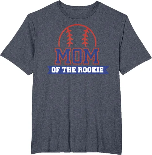Vista 81 de Mom of Rookie - Camiseta de béisbol para primer cumpleaños, Blanco