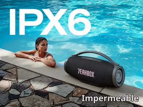 Vista 9 de YEAHBOX Ultra 320 K Altavoz portátil Bluetooth Partido Karaoke PA Altavoz Blanco