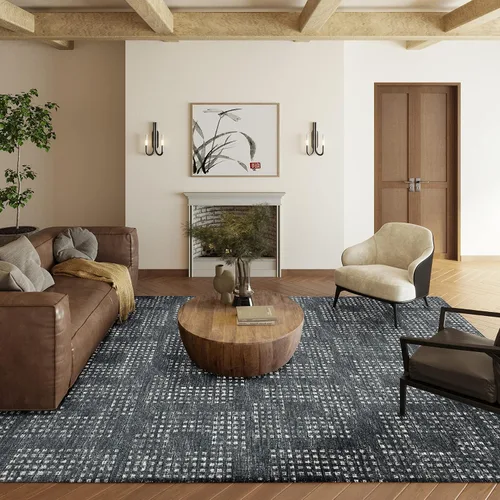 Vista 19 de Addison Rugs Eleanor AER31 - Alfombra beige de 1 pies 8 pulgadas x 2 pies 6 pulgadas, fácil de limpiar, lavable a máquina, no se desprende