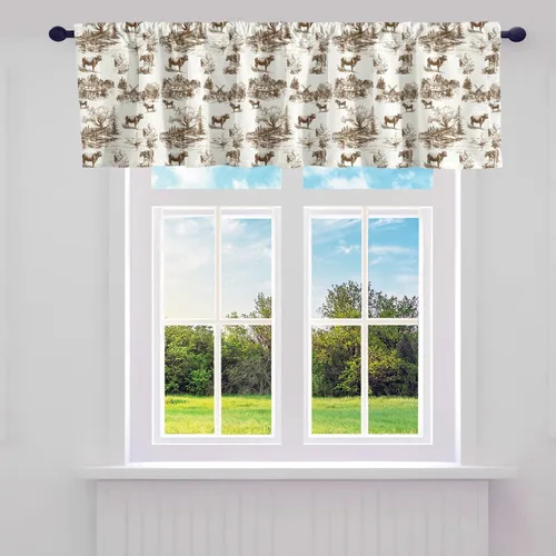 Vista 8 de Erosebridal Cortinas para ventana de cabina de teléfono, cortinas de cenefa Londres Big Ben, cenefas opacas con temática británica, cenefa HePattern