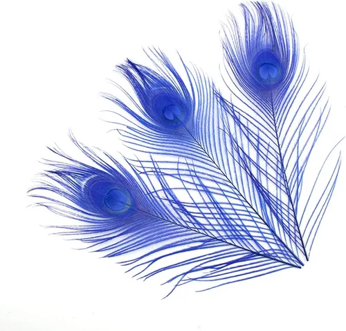 Vista 8 de Shekyeon Centro de mesa de boda de plumas de pavo real teñido de plumas blanqueadas de 10 a 12 pulgadas, paquete de 10 (negro)
